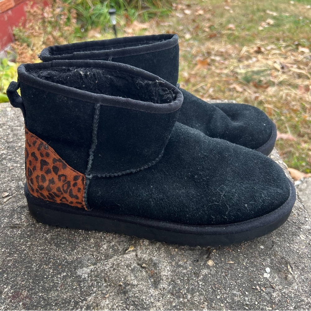 Koolaburra by Ugg Leopard Print Short Boots
